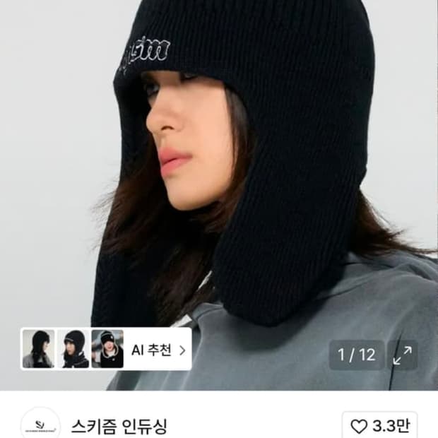 스키즘 인듀싱 비니