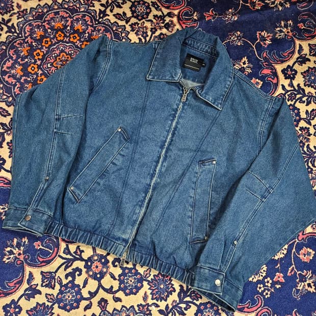 디미트리(DIMITRI) 공용 디트로이트 투웨이 집업 데님 자켓