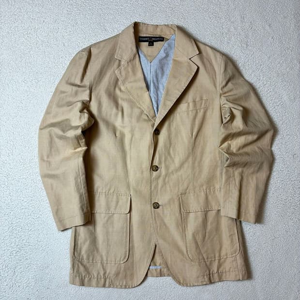 타미힐피거 00's 코튼 린넨 블레이저 자켓 PN7363