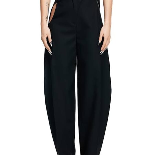 Mugler H&M 콜라보 슬랙스 38