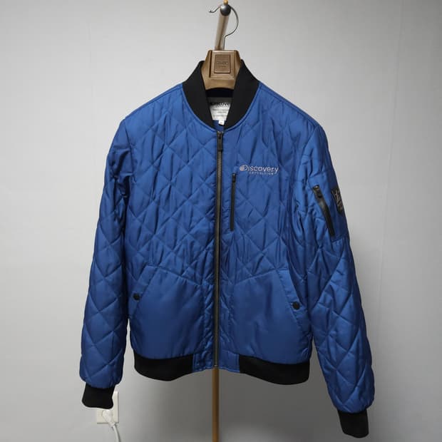 95 ) 디스커버리 남성 블루종 경량 패딩 자켓