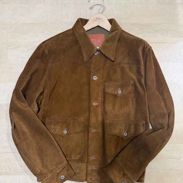 Rrl 러프아웃 스웨이드 L