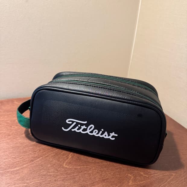 깨끗한 타이틀리스트 에스파이어러 골프 파우치 해