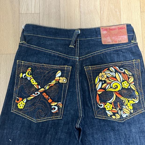 Rangy Mountain Company 999xx 셀비지 청바지