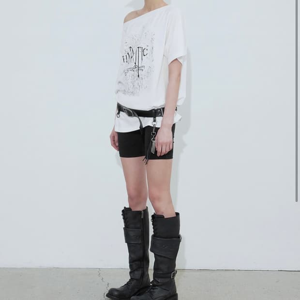 보헤미안서울 hypnotic boatneck 화이트