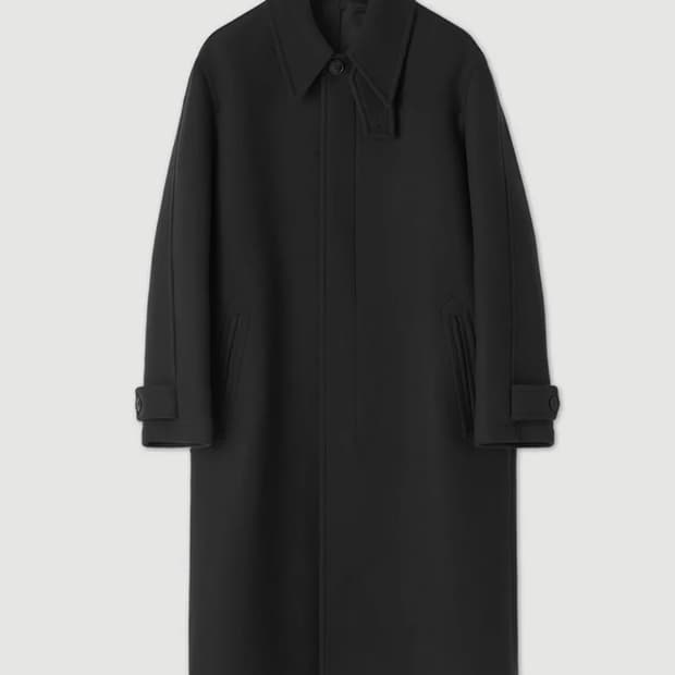 쿠어 mtr 발마칸 코트 블랙