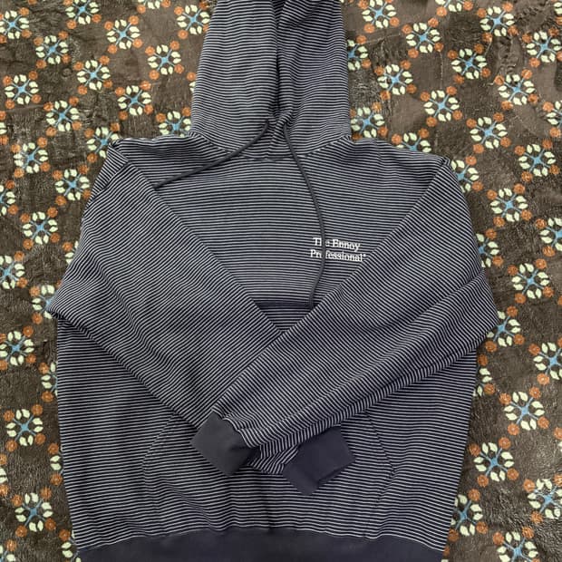 Ennoy 엔노이 스트라이프 보더 후드 25AW