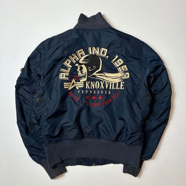 알파인더스트리 MA-1 택티컬 플라이트 자켓 PN9411