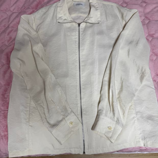 르메르 드라이실크 베이지 셔츠자켓