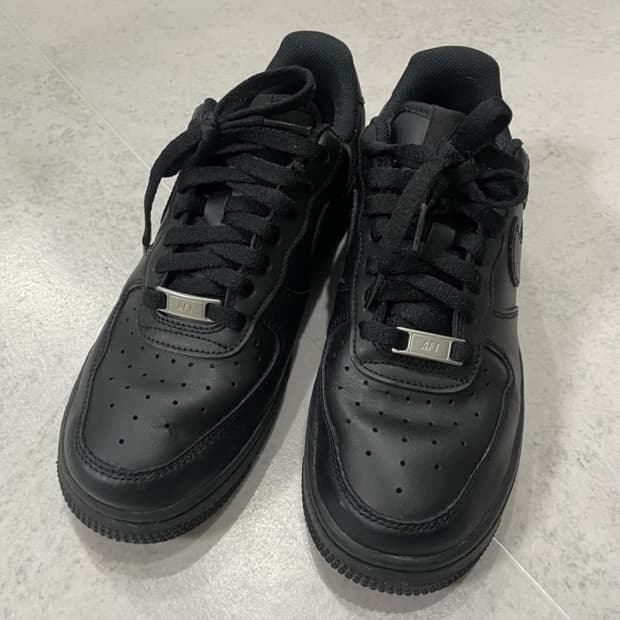 에어포스w 올블랙 240