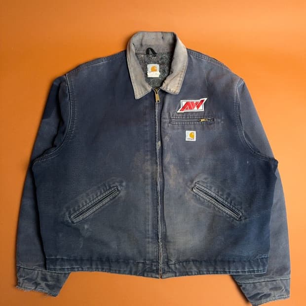 칼하트 J97 디트로이트 커스텀 자켓 블랙