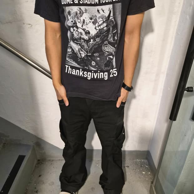 Y2k 프린팅 반팔티