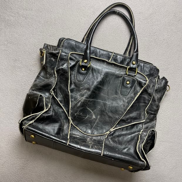 CONNIE LINE 빈티지 소가죽가방 - 숄더백