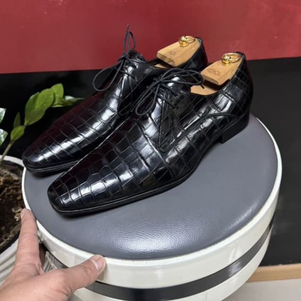 디올 옴므 슈즈(크로커다일 스킨-악어가죽)42.5 사이즈-해외발송