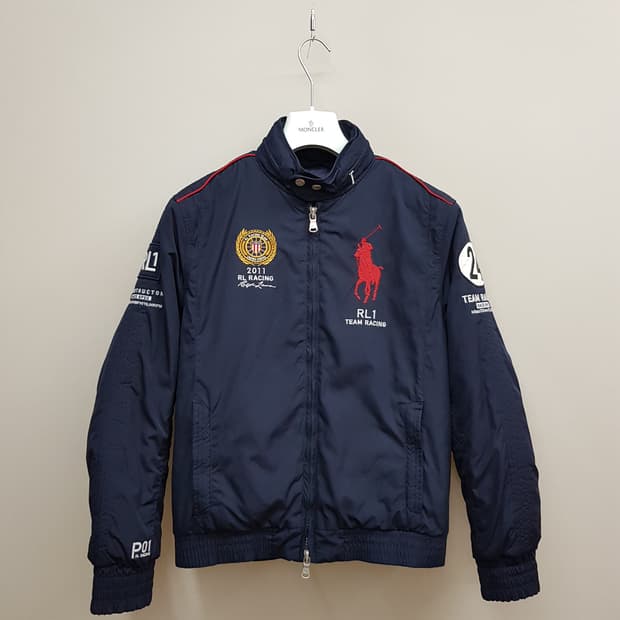 랄프로렌 RL1 팀 레이싱 패딩 점퍼 M사이즈