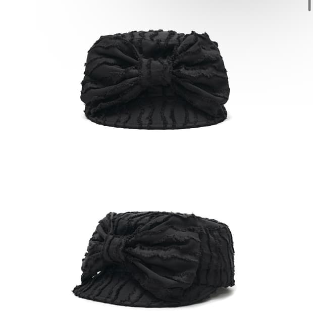 어썸니즈 벨보이 캡 웨이브 리본