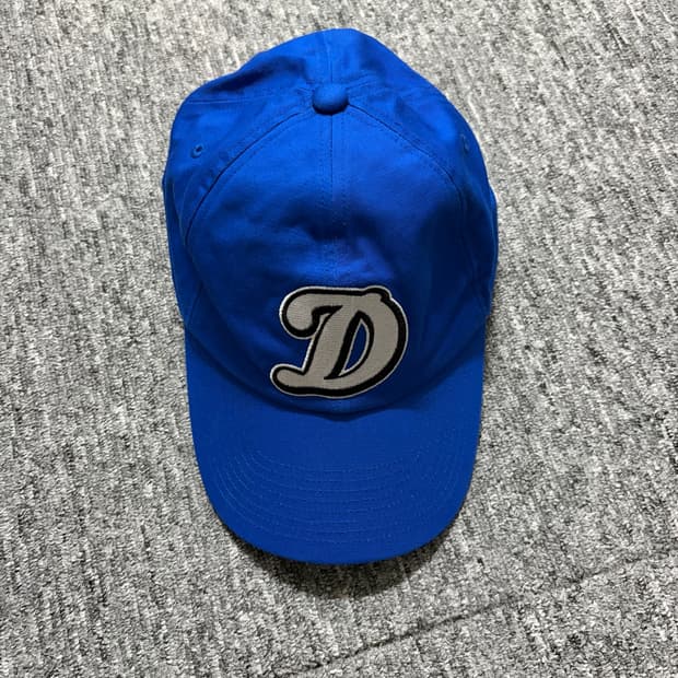 디키즈 로고 볼캡 블루
