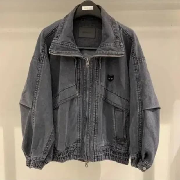 송지오 지제로  돌먼 데님 점퍼자켓