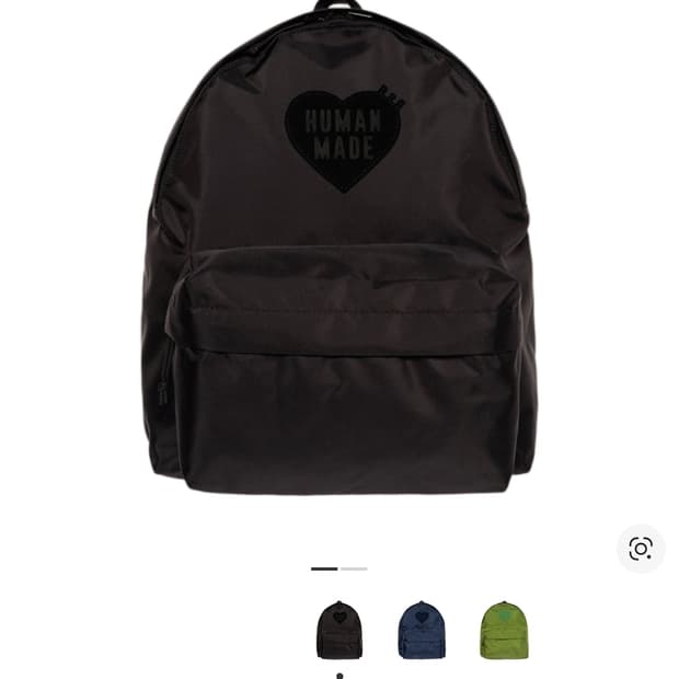 휴먼메이드 데이팩 백팩 블랙