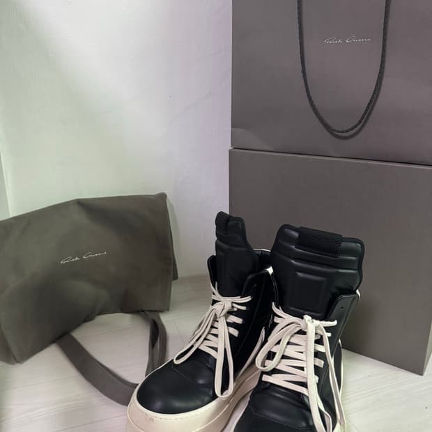 26fw 198->168) 릭오웬스 메가범퍼 지오바스켓 42