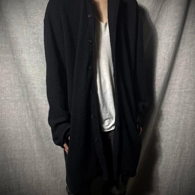 Yohji Yamamoto Pour Homme Alpaca Coat