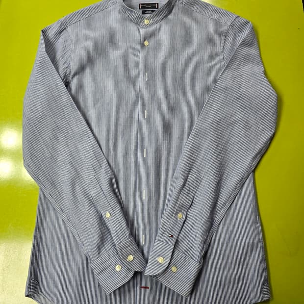 타미 헨리넥 스트라이프 셔츠 (1217)