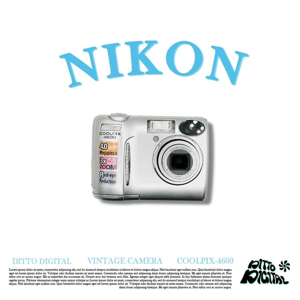 Nikon Coolpix 4600 디카