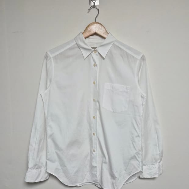 마가렛호웰MargaretHowell 화이트 셔츠 2사이즈 - S419