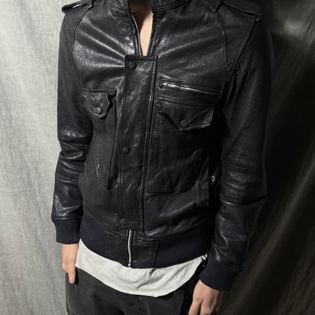 ELOQUENCE 01 Leather  Jacket