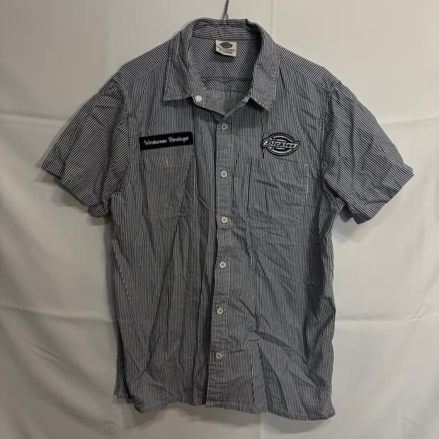 디키즈 반팔 워크 셔츠