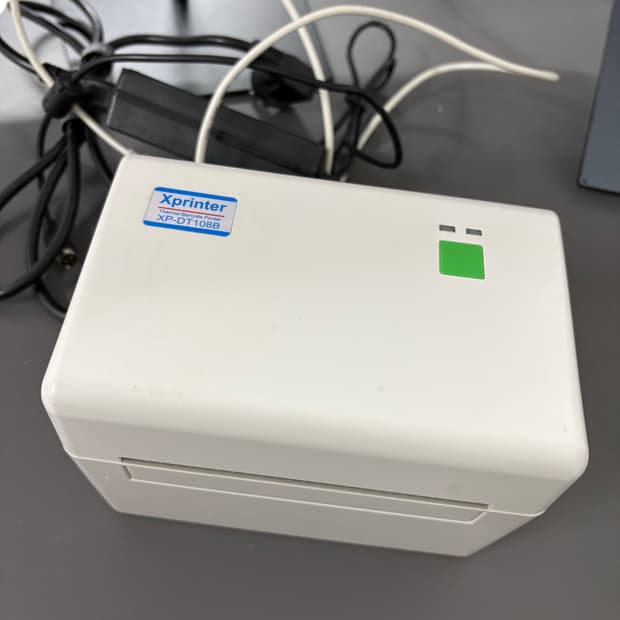 x printer 송장프린터기 화이트