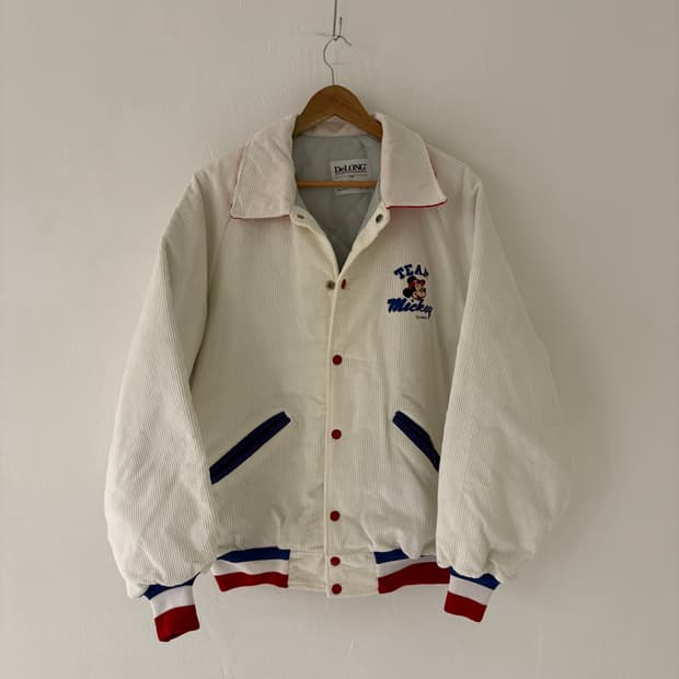 80-90's Delong Team Mickey Corduroy Jack