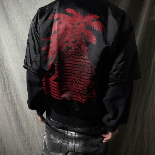 Palm Angels Graphic Bomber Jacket