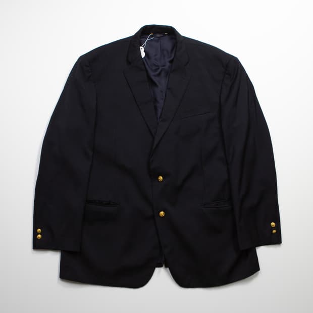 브룩스 브라더스 워터베리 골드 버튼 블레이저