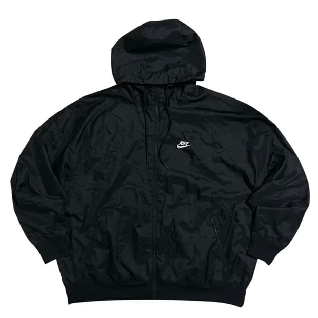 (해외판)나이키 블랙 윈드러너 바람막이(XL)