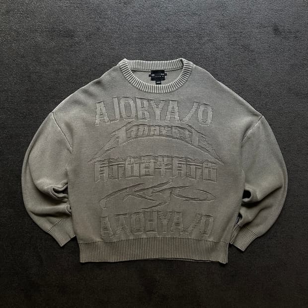 아조바이아조 니트 M