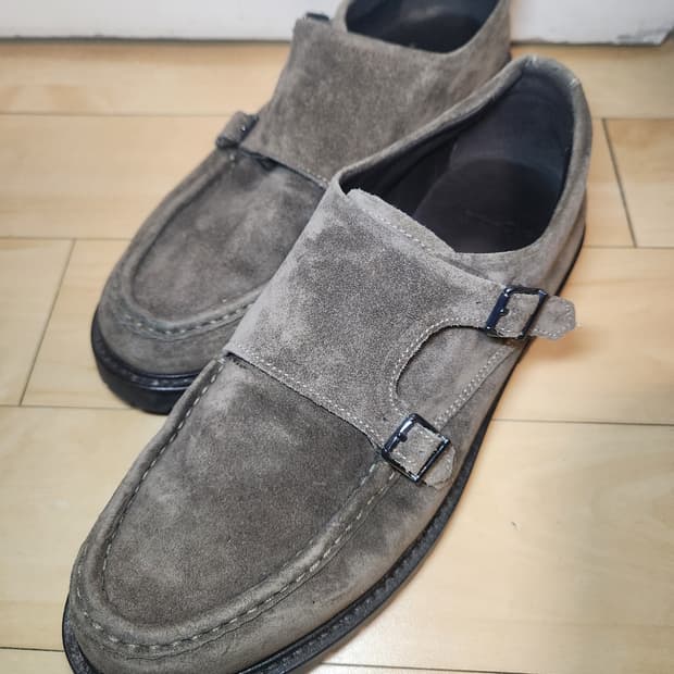 (270)마시모두띠 스웨이드 몽크 슈즈