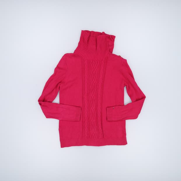 M 타미힐피거 여성 터틀넥니트 0203H1