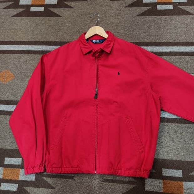 폴로랄프로렌 레드 바이스윙 자켓 L