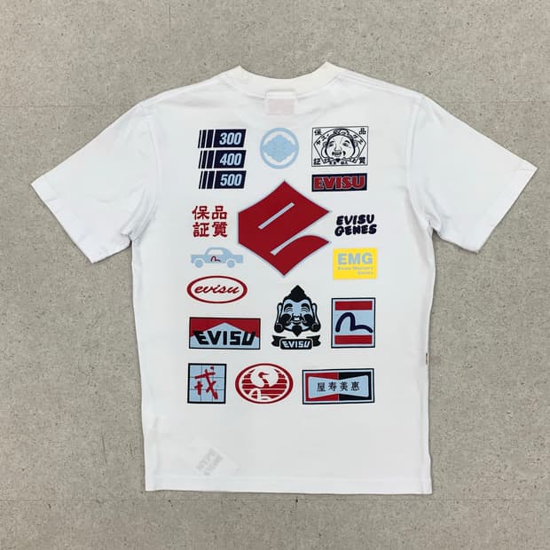 Evisu 에비수 로고 프린팅 반팔