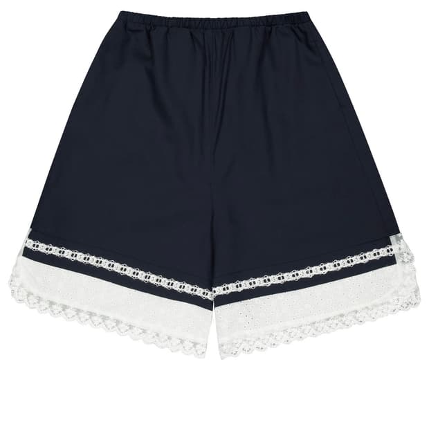 코이세이오 LACE SHORTS NAVY