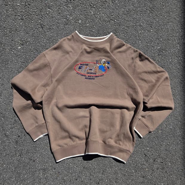 빈티지 스웻셔츠