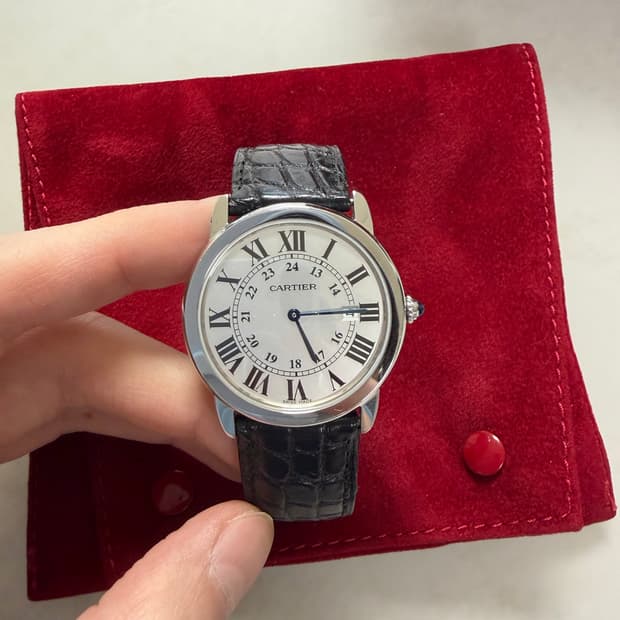 까르띠에 롱드솔로 36mm