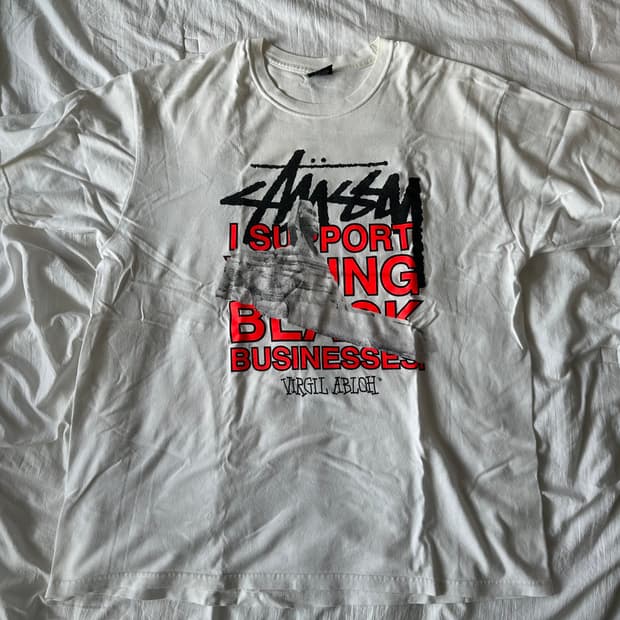 Stussy X Off-white 40 WT t-shirt XL