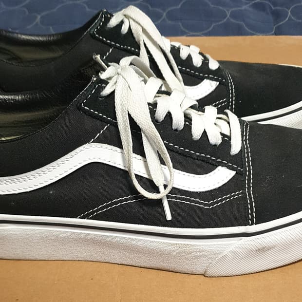 반스 올드스쿨 플랫폼 스니커즈 블랙 (270) 굽4cm