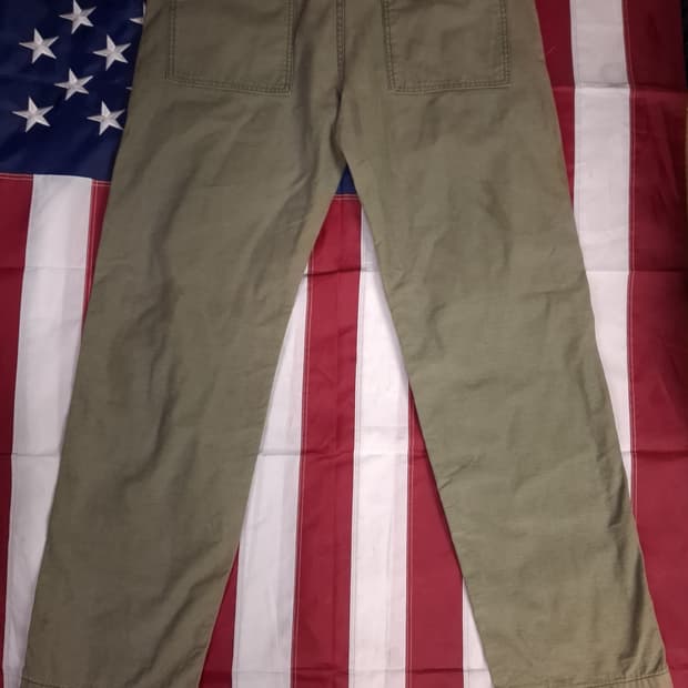 오리지날 BAPE 베이프 URSUS 밀리터리 OG-107 팬츠