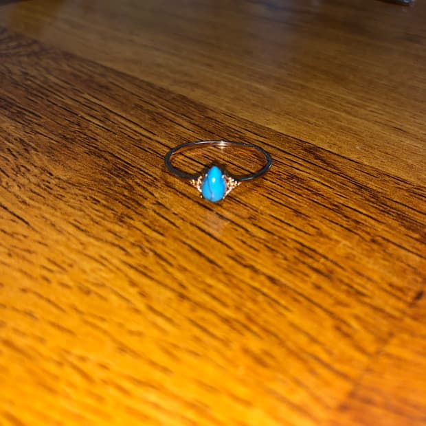 미니 터키석 반지 📘 