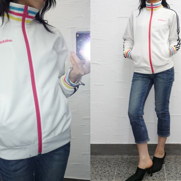 adidas NEO pastel pop track jacket