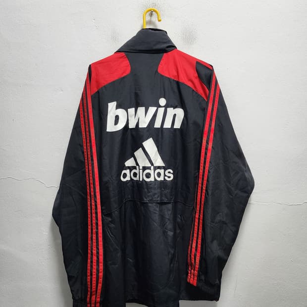 아디다스 08-09 Ac밀란 빅로고 바람막이 