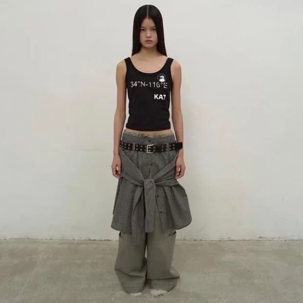 LCDC 슬리브리스 탱크탑